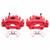 Power Stop 04-10 BMW X3 Rear Red Calipers - Pair - S2888