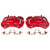 Power Stop 11-13 Nissan Leaf Front Red Calipers w/Brackets - Pair - S6864