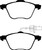 EBC 01 Volkswagen Eurovan 2.8 (313mm) Greenstuff Front Brake Pads - DP61413