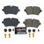 Power Stop 17-19 Audi Q7 Rear Z23 Evolution Sport Brake Pads w/Hardware - Z23-1895