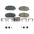 Power Stop 17-18 Kia Cadenza Front Z23 Evolution Sport Brake Pads w/Hardware - Z23-2049