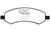 EBC 06-09 Chrysler Aspen 4.7 Greenstuff Front Brake Pads - DP61738