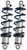 Ridetech 61-65 Ford Falcon HQ Series CoilOvers Rear - 12286510 Photo - Primary