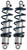 Ridetech 61-65 Ford Falcon TQ Series CoilOvers Rear - 12286511 Photo - Primary