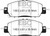 EBC 2016+ Honda Accord LX Sedan 2.4L Ultimax2 Front Brake Pads - UD1860