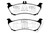 EBC 99-02 Mercedes-Benz M-Class (ML) ML320 3.2 Ultimax2 Rear Brake Pads - UD875