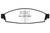 EBC 2003-2006 Lincoln Aviator 4.6L Ultimax2 Front Brake Pads - UD953