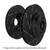 EBC 05-07 Ford F350 (inc Super Duty) 5.4 DRW 4WD USR Slotted Rear Rotors - USR7320