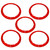 Ford Racing 2021+ Ford Bronco Functional Bead Lock Ring Kit - Red - M-1021K-BLR Photo - Primary