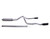 Gibson 20-21 Chevy Silverado 6.6L 2.5in Cat-Back Dual Split Exhaust System Stainless - Black Elite - 65713B Photo - Primary