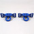 Ford Racing 17-22 Super Duty Tow Hooks - Blue (Pair) - M-18954-SDB Photo - Primary