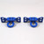 Ford Racing 17-22 Super Duty Tow Hooks - Blue (Pair) - M-18954-SDB User 1