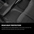 Husky Liners 21-22 Kia Sorento WeatherBeater Front & 2nd Seat Floor Liners - Black - 95841 Photo - Mounted