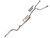 aFe 2022 Toyota Tundra V6-3.5L (tt) Apollo GT Series Hi-Tuck 2.5in to 3in 409 SS Cat-Back Exhaust - 49-46062 Photo - Primary