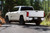 MBRP 2022 Toyota Tundra 3.5L Dual Cat-back 4in Single Side Exit Dual Wall Angle Cut Tip - T304 - S5301304 Photo - lifestyle view