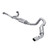 MBRP 2022 Toyota Tundra 3.5L Dual Cat-back 4in Single Side Exit Rolled Tip - Aluminized Steel - S5301AL Photo - Primary