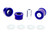 SuperPro 1992 Honda Prelude S Front Lower Shock Absorber-to-Lower Control Arm Bushing Kit - SPF1294K Photo - Primary