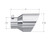 MBRP Universal T304 Stainless Steel Tip  3on ID / 5in OD Out / 8in Length Angle Cut Dual Wall - T5187 Photo - Unmounted
