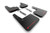 Rally Armor 2022 Hyundai Kona N Line Black UR Mud Flap w/ Red Logo - MF93-UR-BLK-RD Photo - Primary