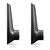 Mishimoto Universal Carbon Fiber Intercooler - Matte Tanks - 525mm Black Core - S-Flow - BK V-Band - MMINT-UCF-M5B-S-BK User 1