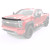 EGR 20-23 Chevrolet Silverado 2500 HD / 3500 HD Superguard Hood Shield (301885) - Matte Black - 301885 Photo - Mounted