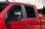 EGR 2019 Chevy 1500 Crew Cab In-Channel Window Visors - Matte Black - 571655 Photo - lifestyle view