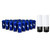 Mishimoto Aluminum Locking Lug Nuts M12x1.5 - 27pc Set - Blue - MMLG-15-27LBL Photo - Primary