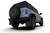 Rally Armor 21-22 Ford Bronco (Plstc Bmpr - NO Rptr/Sprt - NO RR/RB) Blk Mud Flap w/Area Blue Logo - MF85-NO-PL-ABL User 1