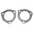 JBA Exhaust Gaskets #063-1202 - JBA Performance Exhaust 063-1202 3 bolt, 2 1/2" Collector Gaskets