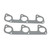 JBA Exhaust Gaskets #063-4020 - JBA Premium Header Gasket Ford Pair 4.0L Cologne Pushrod V6 D- Port 063-4020