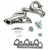 JBA Headers & Manifolds #1647SJS - JBA Cat4Ward® Header 98-01 Ranger 3.0L V6 With EGR 1 1/2" Primary Silver Ctd 1647SJS