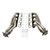 JBA Headers & Manifolds #1650S - JBA Mid Length Header 65-73 Mustang 260-302 SBF 1 5/8" Primary Raw 409 1650S