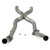 JBA Connecting Pipes #1650SX - JBA X-Pipe 65-73 Mustang 260-302 SBF 409SS 1650SX