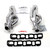 JBA Headers & Manifolds #1961S-2JS - JBA Cat4Ward® Header 09-19 RAM 5.7L HEMI 1 5/8" Primary Silver Ctd 1961S-2JS
