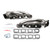 JBA Headers & Manifolds #1965S - JBA Cat4Ward® Header 05-14 Chrysler 6.1/6.4L HEMI 1 7/8" Primary Raw 409 1965S
