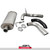 JBA Catback #30-1539 - JBA Axle-Back Exhaust 18-21 JEEP JL Wrangler 2.0/3.6L 304SS Single rear 30-1539