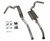 JBA Catback #40-2543 - JBA Cat-Back Exhaust 66-77 Ford Bronco 260-302 409SS Dual Side 40-2543