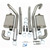 JBA Catback #40-2655 - JBA Header Back Exhaust 65-70 Ford Mustang 260-428 409SS Dual Under Rear Valance 40-2655