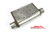 JBA Muffler #40-301301 - JBA Performance Exhaust 40-301301 "Universal" Chambered Style 304SS Muffler 13"x9.75"x4" 3" Inlet/Outlet Diameter Offset