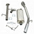 JBA Catback #40-9020 - JBA Cat-Back Exhaust 07-14 Toyota FJ Cruiser 4.0L 409SS Single rear 40-9020