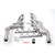 JBA Headers & Manifolds #6655SJS - JBA Tri Y Header 67-70 Mustang 390-428 FE Stick or Auto 1 3/4-2 1/2" Primary Silver Ctd 6655SJS