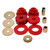 Energy Suspension 05-15 Toyota Tacoma w/ 6 Lug Rear Differential Bushing Set - Red - 8.1108R Photo - Primary