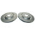 Power Stop 20-22 Lincoln Aviator Rear Drilled & Slotted Rotor (Pair) - AR85205XPR