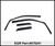 EGR 14-22 Jeep Cherokee In-Channel Window Visors Front/Rear Set Dark Smoke - 575241 Thumbnail