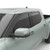 EGR 2022+ Toyota Tundra In-Channel Window Visors Front/Rear Set Dark Smoke - 575401 Photo - Primary