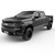 EGR 19-22 Chevrolet Silverado 1500 Traditional Bolt-On Look Fender Flares Black Set Of 4 - 791694-GBA Photo - Primary