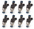 Holley EFI 160 lb/hr Performance Fuel Injectors - Set of 8