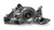 Holley LS COOLING MANIFOLD POLISHED-A/C and P/S Delete