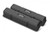 Holley Valve Covers - Vintage Series - Finned - SBC - Satin Black Machined