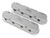 Holley 2-Piece Vintage Series Valve Cover - Gen III/IV LS - Polished